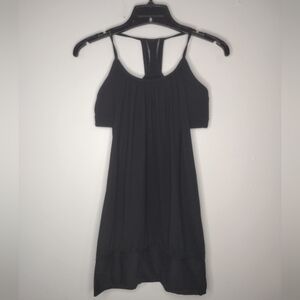 LULULEMON Athletic Top with Built in Bra Color Black Size 6